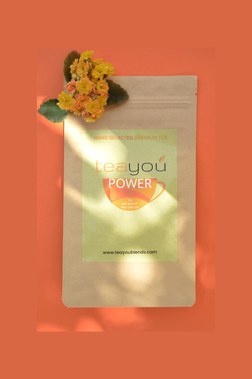 Get natural energy for your daily exersise with our Power Tea Blend that gives you natural strength, healthy mood and overall happiness.